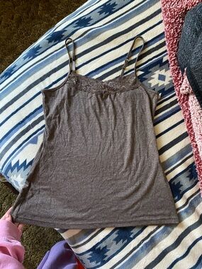 Rue21 brown lace tank